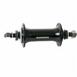 Vorderradnabe Shimano Tourney HB-TX500 Schwarz Felgenbremse Mutterntyp