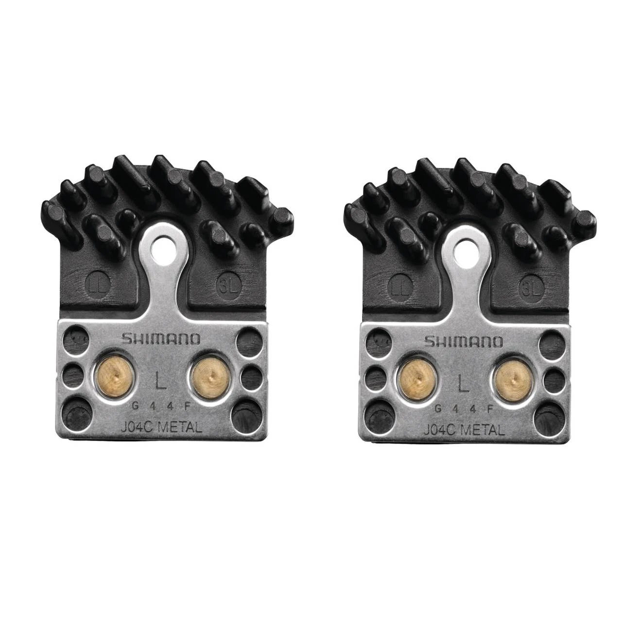 Shimano Bremsbelag Scheibenbremse Ice-Tech J04C Metall Mit Kühlrippen