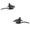 Schalt-Bremshebelset Shimano ST-EF500 3x7-fach 4 Finger Schwarz