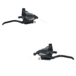 Schalt-Bremshebelset Shimano ST-EF500 3x7-fach 4 Finger Schwarz