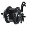 Rohloff Nabe 14 Gang Speedhub 500/14 Für Felgenbremse TS Schwarz