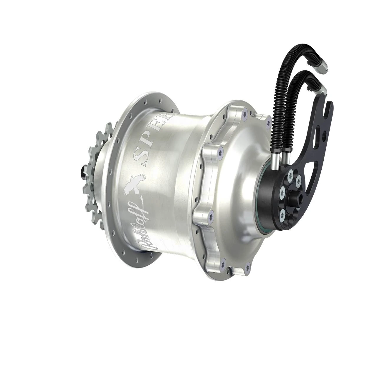 Rohloff 14 Gang Speedhub Nabe FĂŒr Felgenbremse 500/14 CC PM Silbern