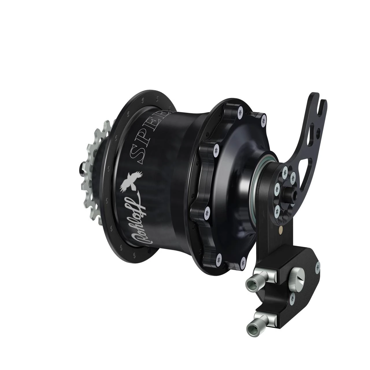 Rohloff Speedhub 500/14 CC EX PM 14 Gang Nabe Für Felgenbremse Schwarz