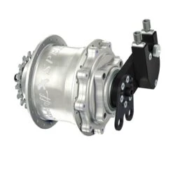 Rohloff Speedhub 14 Gang Nabe 500/14 CC DB Für Scheibenbremse Silbern