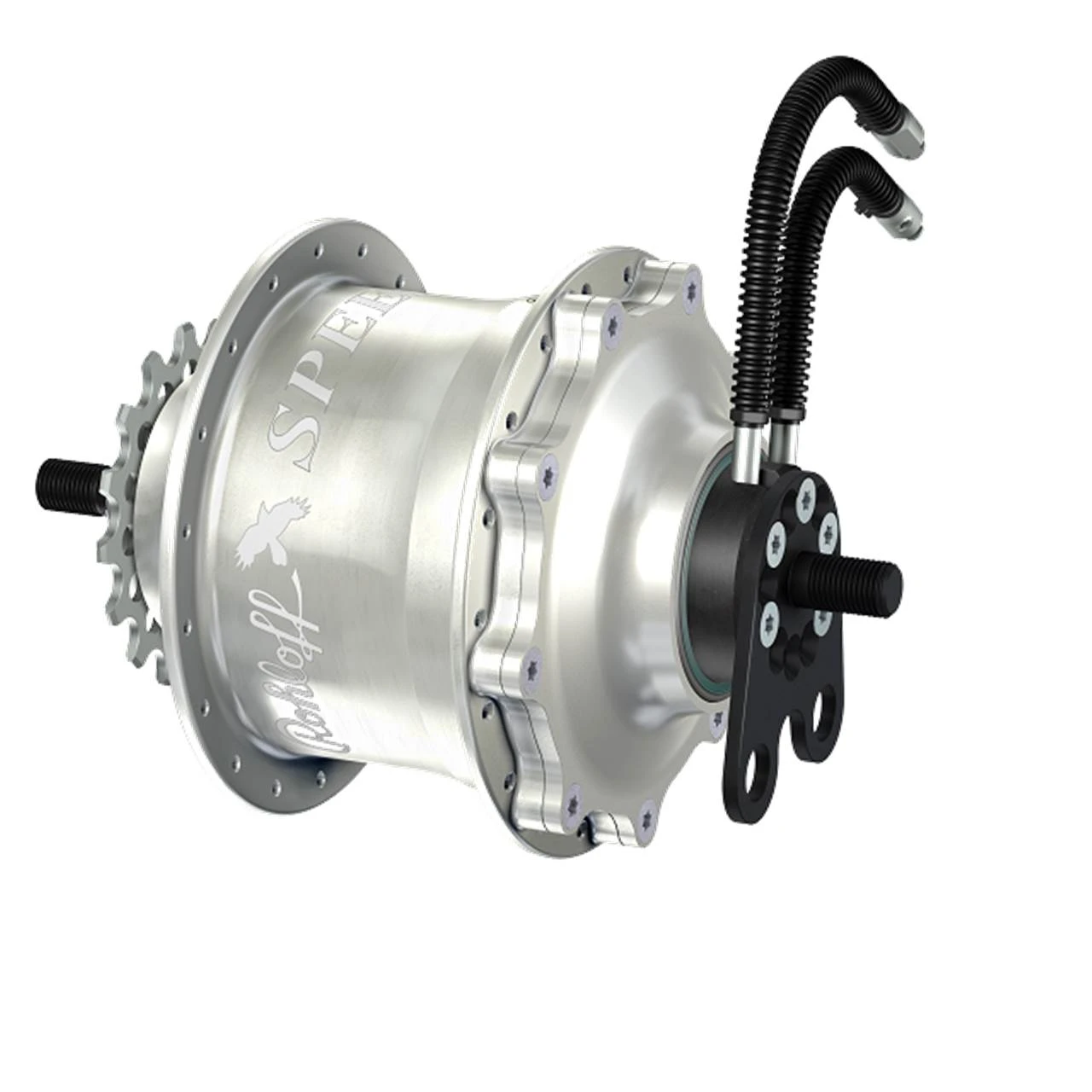 Rohloff Speedhub 14 Gang Nabe 500/14 TS Für Felgenbremse Silbern