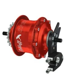 Rohloff Speedhub 14 Gang Nabe 500/14 TS EX OEM2 Für Felgenbremse Rot