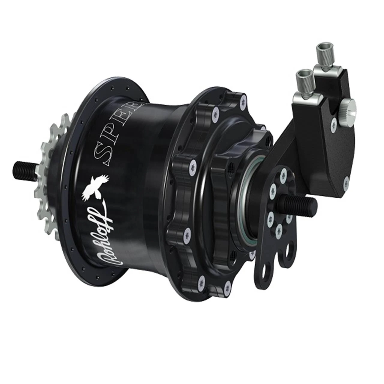 Rohloff Speedhub 14 Gang Nabe Für Scheibenbremse 500/14 TS DB Schwarz