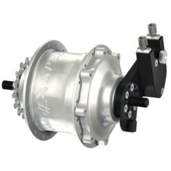 Rohloff 14 Gang Speedhub 500/14 TS EX OEM Tandem Nabe Für Felgenbremse Silbern