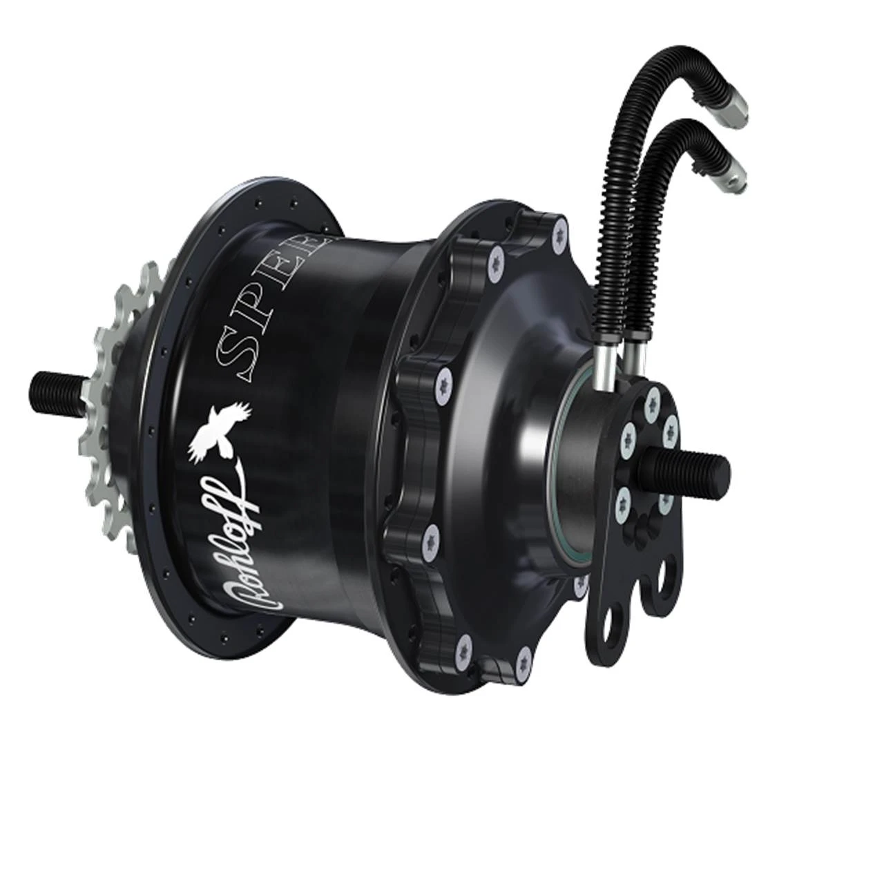 14 Gang Rohloff Speedhub Nabe FĂŒr Felgenbremse 500/14 TS Tandem Schwarz