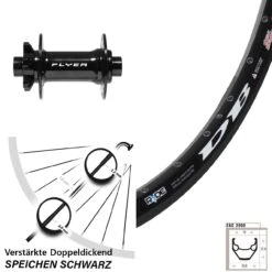 29 Zoll Disc Vorderrad Formula DC-711 Boost Ryde ZAC 2000 6-Loch