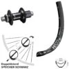 Dt-swiss Shimano XT FH-M8110-Boost DT Swiss H 522 Laufrad 29 Zoll Centerlock