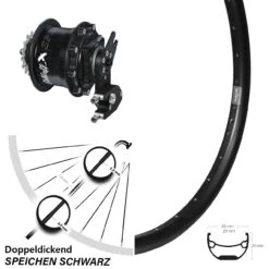 Rohloff CC OEM2 Hinterrad Ryde Andra 29 Zoll Disc