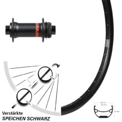 Vorderrad 29 Zoll Ryde Andra 29 Formula CL-811 Syncros Boost
