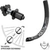 Dt-swiss Hinterrad 29 Zoll DT Swiss HX 531 DB Und 350 Hybrid Boost Shimano