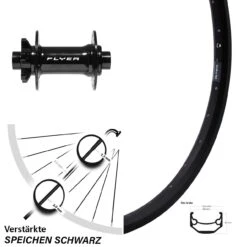 24 Zoll Vorderrad Formula Boost Mit Ryde Andra 40 Disc