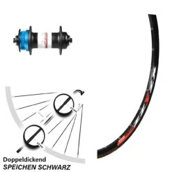 Mach 1 MX Disc-Vorderrad 26 Zoll Mit Formula Zzyzx Centerlock Nabe