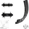 Dt-swiss Laufradsatz Boost 29 Zoll DT Swiss H 522 Nabe Aivee Formula 6-loch 148 Mm