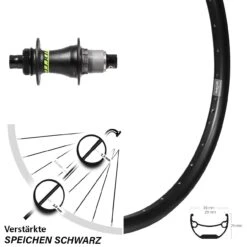 Formula Syncros Sram XD Ryde Andra 29 Hinterrad 26 Zoll Centerlock