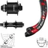 Dt-swiss Laufradsatz Dynamo 26 Zoll Shimano DH-UR 708 15 Mm DT Swiss 545