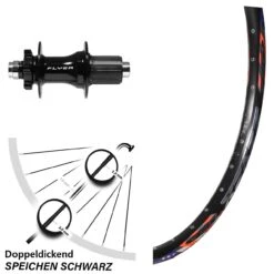 26 Zoll Hinterrad DRC Zzyzx Disc Mit Formula DHT-142 Nabe