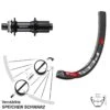 Dt-swiss DT Swiss 533 D Hinterrad 28/29 Zoll Mit Shimano FH-MT400 Nabe