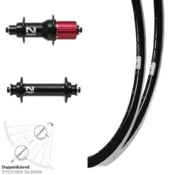 Laufradsatz 28Zoll Ryde Dutch 19 Nabe Novatec A291 F482 Für Schnellspanner 11-fach