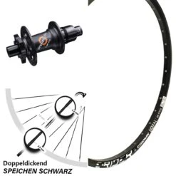 26 Zoll Hinterrad DT Swiss 350 X-12 Sram XD Mach 1 Magma