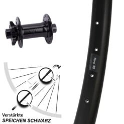 Ryde Rival 30 Formula Boost 6-Loch 110 Mm Vorderrad 29 Zoll