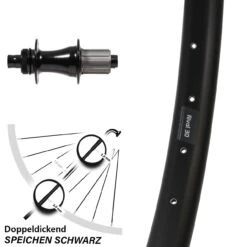 29 Zoll Hinterrad Formula CL-148S Ryde Rival 30 Disc Centerlock