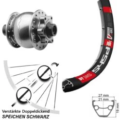 Dt-swiss 28/29 Zoll Vorderrad DT Swiss 545 Inklusive Son Nabendynamo