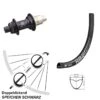Dt-swiss Hinterrad 27,5 Zoll KX-G Nabe Sram XD-R DT Swiss RR 481 DB