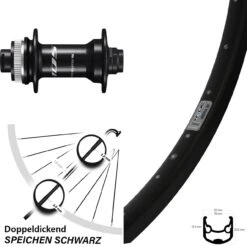 Vorderrad Ryde Andra 30 28 Zoll Shimano HB-R7070 Centerlock