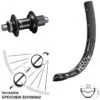 Dt-swiss DT Swiss H 552 Hinterrad 29 Zoll Boost Shimano FH-M8110-B