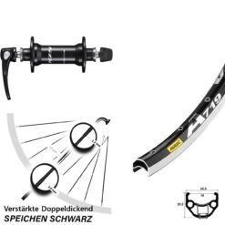 Vorderrad 28 Zoll Mavic A-719 Shimano HB-R7000