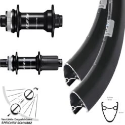 28 Zoll Laufradsatz Ryde Dutch 19 Hochprofilfelge Shimano 105