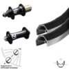 26 Zoll Laufradsatz Ryde ZAC 2000 Felgenbremse Novatec Nabe Schnellspanner 11-fach