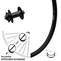 24 Zoll Vorderrad Formula Ryde Andra 40 Disc