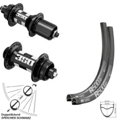 Dt-swiss Laufradsatz DT Swiss 350 Road 11-fach Centerlock 28 Zoll R 500 Schnellspanner