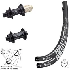 Dt-swiss DT Swiss RR 411 Disc-Laufradsatz 28 Zoll KX-G Steckachse 11-fach