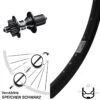 Ryde Andra 30 Disc Hinterrad 28/29 Zoll DT Swiss 350 Hybrid
