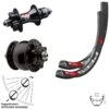 Dt-swiss 27,5 Zoll Laufradsatz Dynamo 6-loch SON 28 466 DT Swiss 370 Sram XD