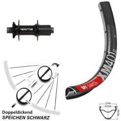 Dt-swiss DT Swiss XM 401 DB 29 Zoll Hinterrad Boost 10/11-fach
