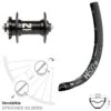 Dt-swiss Vorderrad 29 Zoll DT Swiss H 522 Disc 5/100 Mm 6-loch Novatec D041SB Schnellspanner