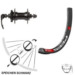 Dt-swiss DT Swiss 533 D Vorderrad 28-29 Zoll Mit Novatec Nabe 6-Loch