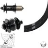 Laufradsatz 28-29 Zoll Ryde Rival 19 Novatec D042 Disc Dynamo Shutter Precision PD-8