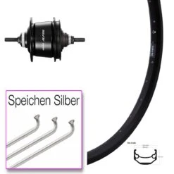 28 Zoll Ryde Andra 40 Shimano Alfine 8-Gang Hinterrad