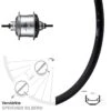 Shimano Alfine Silbern SG-S7001 Hinterrad 20 Zoll Ryde Andra 40 11-Gang