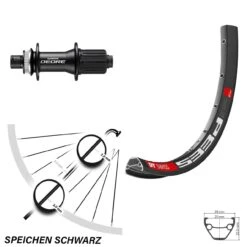 Dt-swiss DT Swiss 533 D Hinterrad 26 Zoll Mit Shimano FH-M618 Nabe