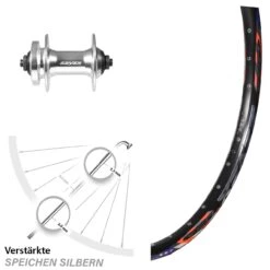 DRC ZZYZX 28-559 Disc Vorderrad 26 Zoll Mit Formula DC-21 Nabe