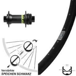 Ryde Andra 30 Disc Vorderrad 28-29 Zoll Mit Formula CL-71 Syncros 15x100 Mm